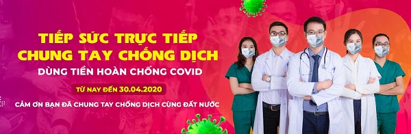 Sendo và nhiều nhãn hàng triển khai chương trình vận động tiếp sức đẩy lùi Covid-19