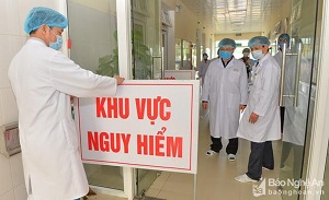 Nghệ An: Phong tỏa 2 xóm liên quan đến một phụ nữ về từ Bạch Mai không khai báo thật