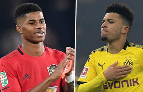 Rashford muốn đá cặp cùng Sancho trong màu áo M.U