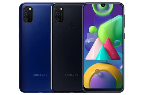 Galaxy M21 chỉ có 2 màu sắc là đen mãnh lực và xanh bứt phá, bán ra tại Việt Nam vào ngày 1/4 tới. Giá của máy là 5,49 triệu đồng.