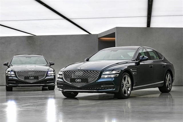 Soi chi tiết sedan hạng sang Genesis G80 mới - 1