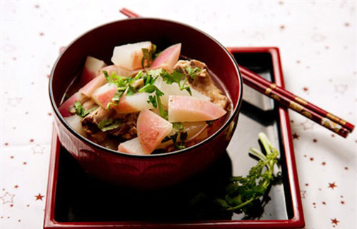 Muôn kiểu chế biến món ngon từ củ cải trắng