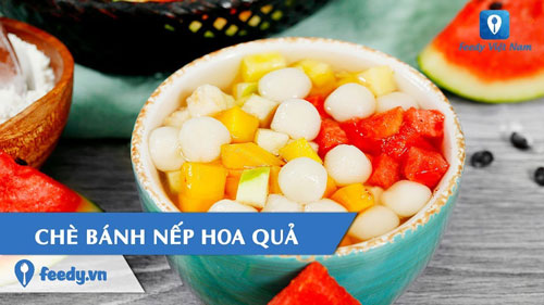 CLIP: Cách làm chè bánh nếp hoa quả thơm ngon, thanh mát 