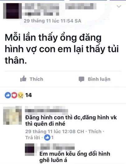 Ảnh chụp màn hình bài đăng trên facebook