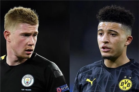 De Bruyne ngưỡng mộ tài năng của Sancho