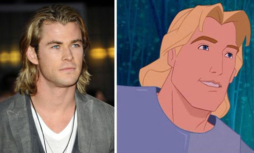 Loạt nhân vật hoạt hình có tạo hình gần giống sao Hollywood ngoài đời thực