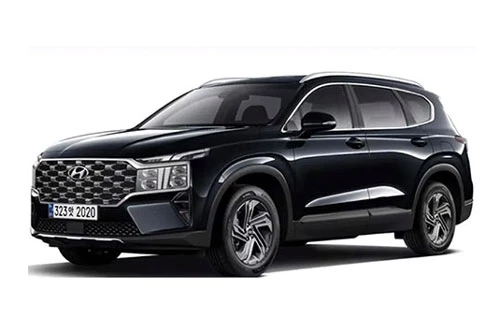 Hình ảnh rò rỉ của Hyundai Santa Fe 2021.