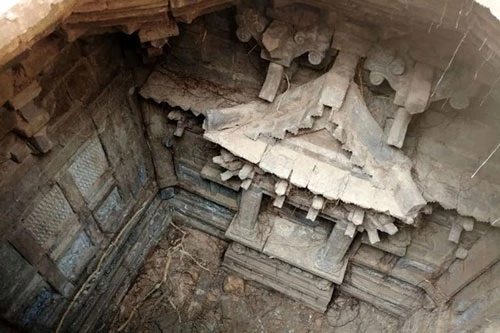 Ngôi mộ có niên đại 830 năm từ thời nhà Kim. (Nguồn: pinterest)