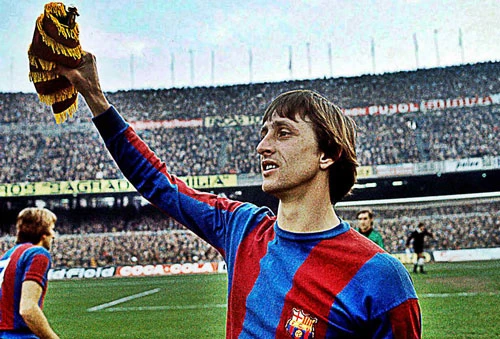 4. Johan Cruyff (1973-1978). Ảnh: FootTheBall.