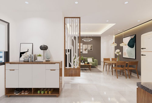 Căn hộ một phòng ngủ hiện đại và tinh tế