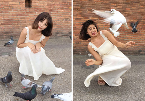 Nữ blogger đăng ảnh 'vén màn sự thật'