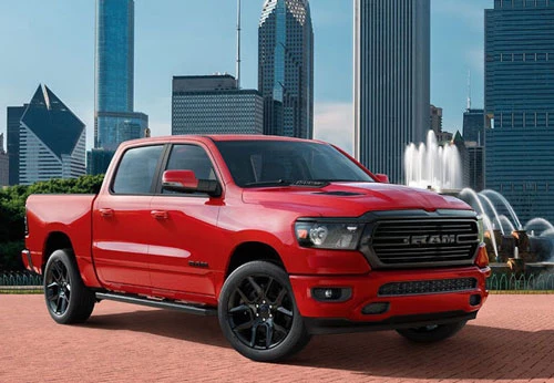 3. Ram Pickup (doanh số: 128.805 chiếc).