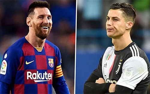 Lionel Messi và Ronaldo.