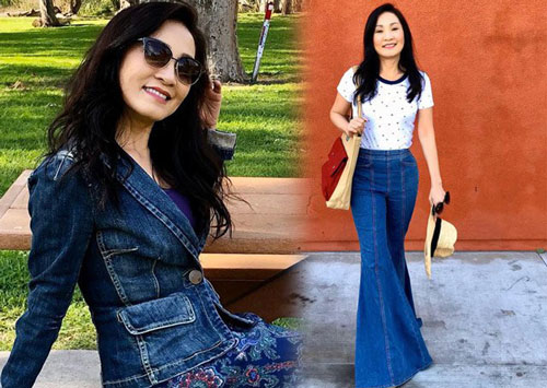 57 tuổi, Hồng Đào vẫn trẻ đẹp rạng ngời nhờ 3 cách ăn mặc đơn giản này