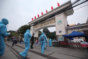 Covid-19: Tiến hành rà soát 50.000 người liên quan đến ổ dịch Bệnh viện Bạch Mai