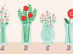 Trắc nghiệm: Chọn bình hoa hé lộ nội tâm sâu kín của bạn