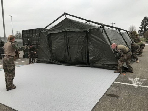 600 binh sĩ Pháp bị phát hiện mắc Covid-19