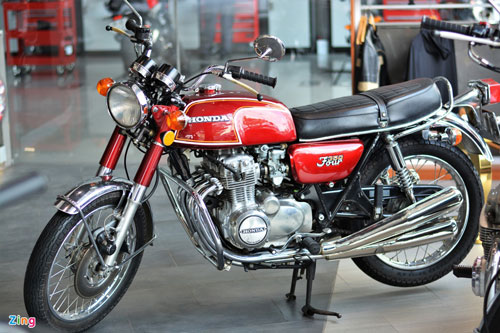 Honda CB350F hàng hiếm tại Việt Nam: Động cơ 4 xi lanh, công suất 34 mã lực