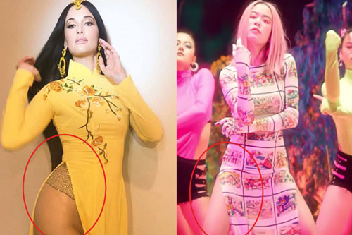 Gây tranh cãi vì bị cho là mặc áo dài cách tân không quần "kém duyên" trong MV mới, ekip Hoàng Thuỳ Linh nói gì?