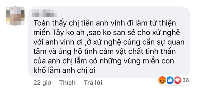 Công Vinh bị mỉa mai lo làm từ thiện miền Tây mà không thấy về Nghệ An giúp đỡ, Thủy Tiên chỉ hành động nhẹ nhàng mà thuyết phục - Ảnh 4.