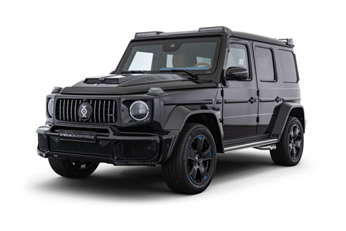 Ảnh chi tiết chiếc Brabus G-Class chống đạn “Invicto“