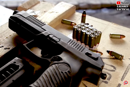 Nga chế tạo siêu súng ngắn bắn đạn 9mm "cực độc": Có mặc giáp cũng như không