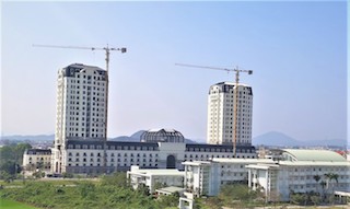 Rơi thang máy dự án 5 sao The Manor Crown Huế, một công nhân tử vong