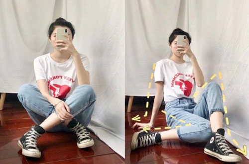 Ở nhà mùa dịch, đây là bí quyết để có được bức ảnh 'sống ảo' 'sang -xịn - mịn' trước gương