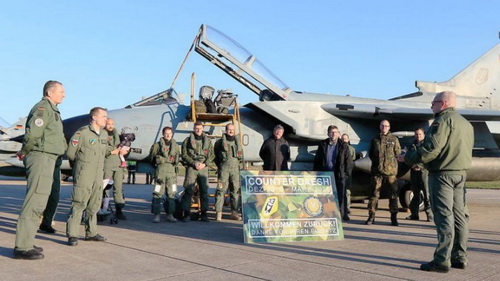 Đức rút trinh sát cơ Tornado khỏi Jordan