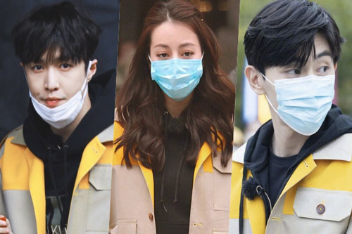 Đi quay trở lại, Địch Lệ Nhiệt Ba 'gây sốt' với hình ảnh đeo khẩu trang, 2 'nam thần' sát cánh còn 'hot' hơn