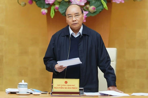 Thủ tướng Nguyễn Xuân Phúc. (Ảnh:VGP)