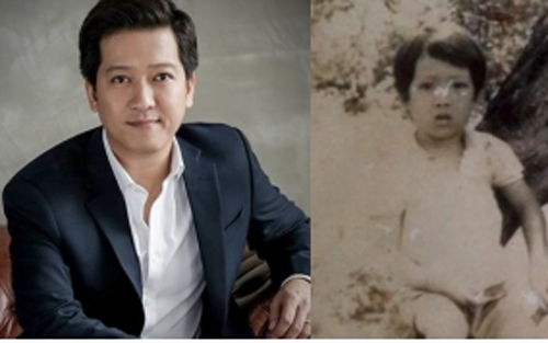 Trường Giang bị soi nhan sắc hiện tại và quá khứ khi để lộ ảnh thời thơ ấu