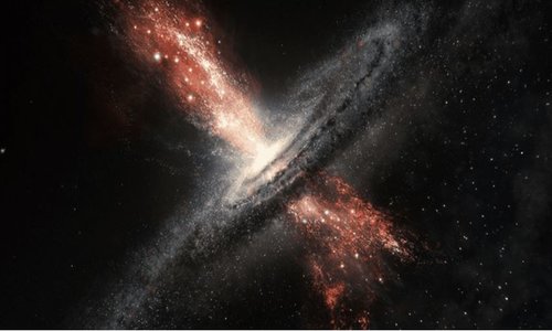 Siêu hố đen đang lớn rất nhanh khiến các nhà khoa học 'đau đầu'