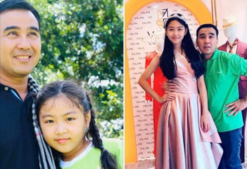 MC Quyền Linh chia sẻ hình ảnh ngày ấy - bây giờ của bé Lọ Lem, nhân dịp sinh nhật 14 tuổi