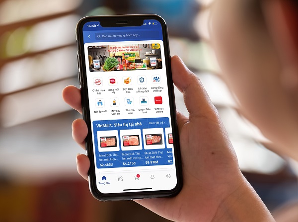 BIDV tiên phong đưa “Siêu thị Vinmart Online” lên ứng dụng di động