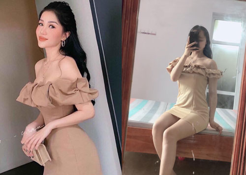 Đặt mua chiếc váy cổ bèo trên mạng, được shop cam kết y hình, cứ tưởng xinh đẹp lộng lẫy ai ngờ "ngã ngửa" khi nhận về hàng thật