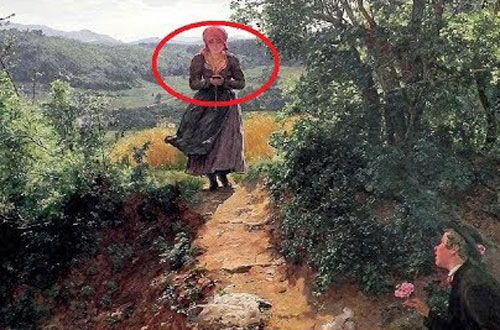 Sự thật gây ‘sốc’ đằng sau bức tranh cô gái cầm smartphone năm 1860 khiến mọi người tranh cãi