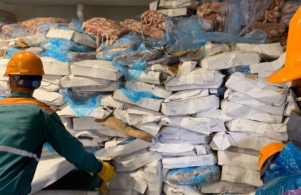 Hải Dương: Phát hiện số lượng cực lớn lòng lợn thối không rõ nguồn gốc chờ tiêu thụ 