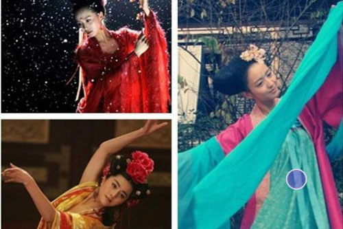 "Đứng hình" với các mỹ nhân cổ trang