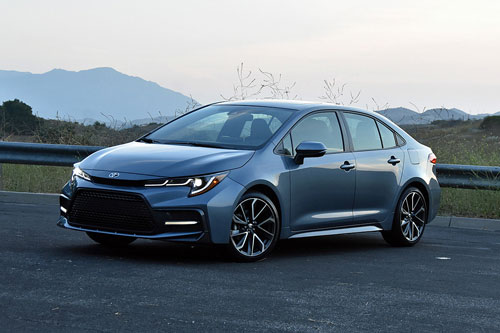 Toyota Corolla bỏ xa Honda Jazz về doanh số