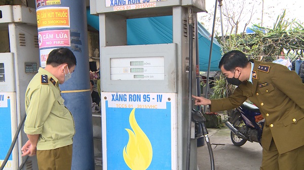 Thái Bình: Vi phạm điều kiện kinh doanh, 1 cửa hàng xăng dầu bị xử phạt 40 triệu đồng