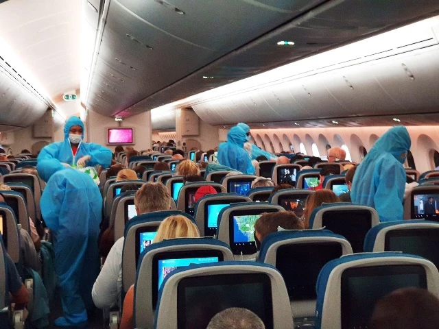 Vietnam Airlines vận chuyển công dân Đức, Liên minh châu Âu hồi hương 