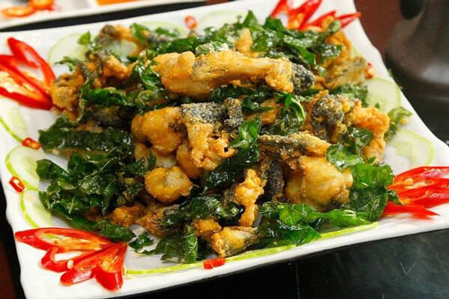 Món ếch chiên lá lốt sẽ giòn ngon hơn nếu bạn áp dụng cách làm này