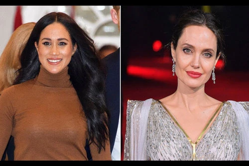 Meghan quen thân với ngôi sao hạng A Angelina Jolie.