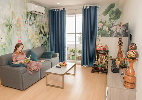 Cận cảnh căn hộ ở Sài Gòn của 'sơn nữ bolero' Ánh Linh