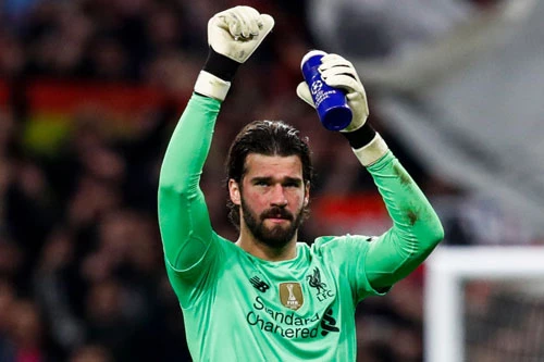 Thủ môn: Alisson Becker (Liverpool).