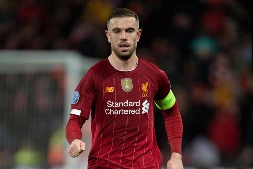 Tiền vệ: Jordan Henderson (Liverpool).