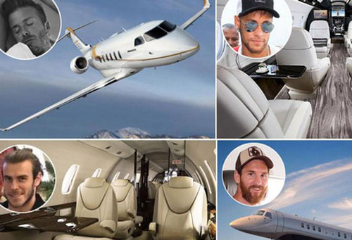 10 chuyên cơ đỉnh nhất trong giới siêu sao bóng đá: Số một vẫn là Ronaldo, thứ hạng của Messi thấp đến không ngờ