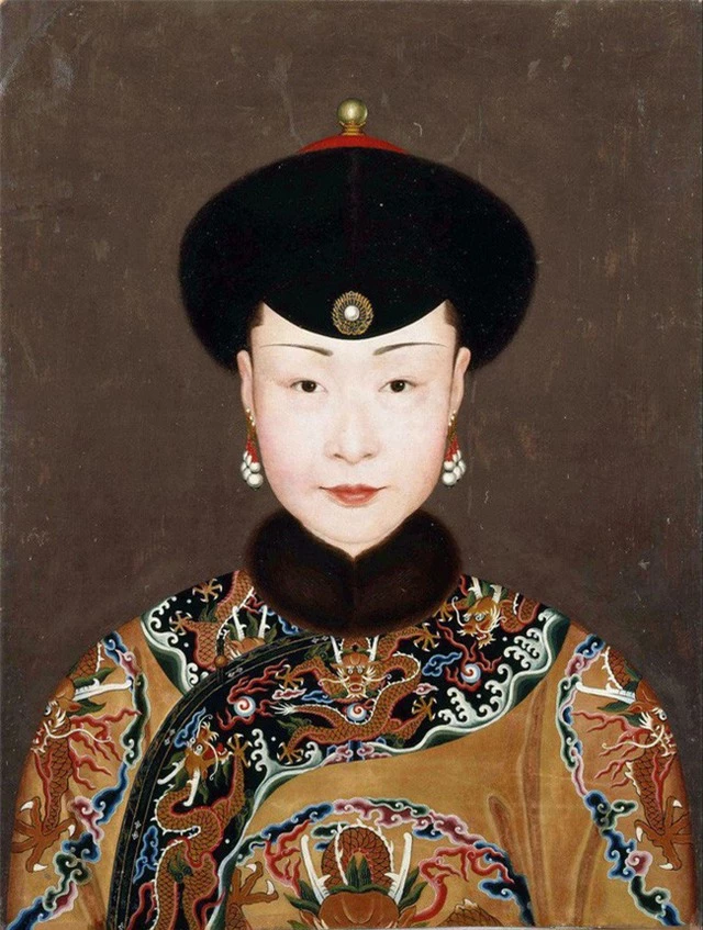 Bức tranh chân dung duy nhất của Kế Hoàng hậu may mắn còn lưu lại cho tới ngày nay. (Nguồn: Baidu).