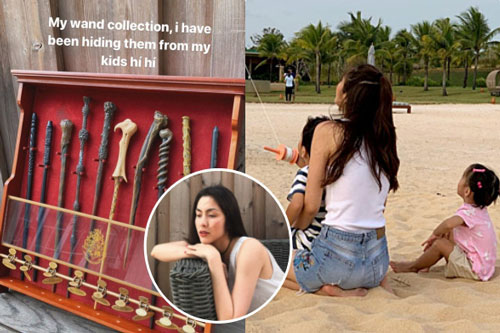 Hiếm có món đồ nào quý đến mức khiến "mẹ bỉm sữa" Hà Tăng giấu nhẹm 2 nhóc tỳ, quyết giữ làm của riêng như thế này